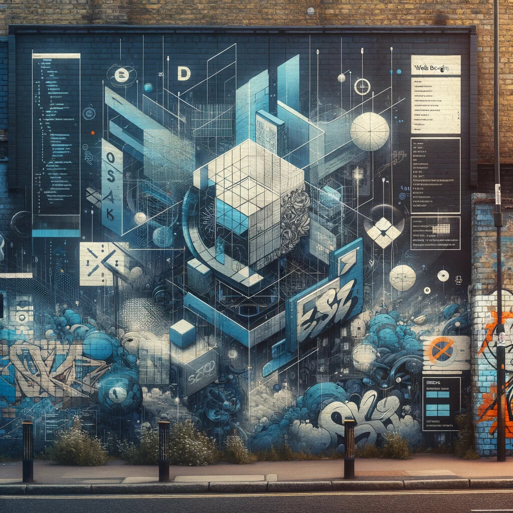 Where Digital Meets Physical: A Glimpse into the Future of Web Development Amidst the Iconic Street Art of Hackney Wick